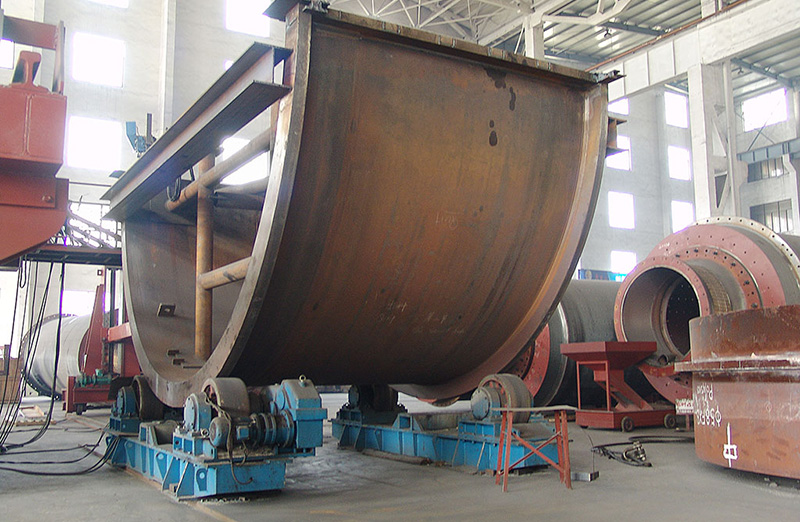 Ф5.5×2.5m濕式半自磨機